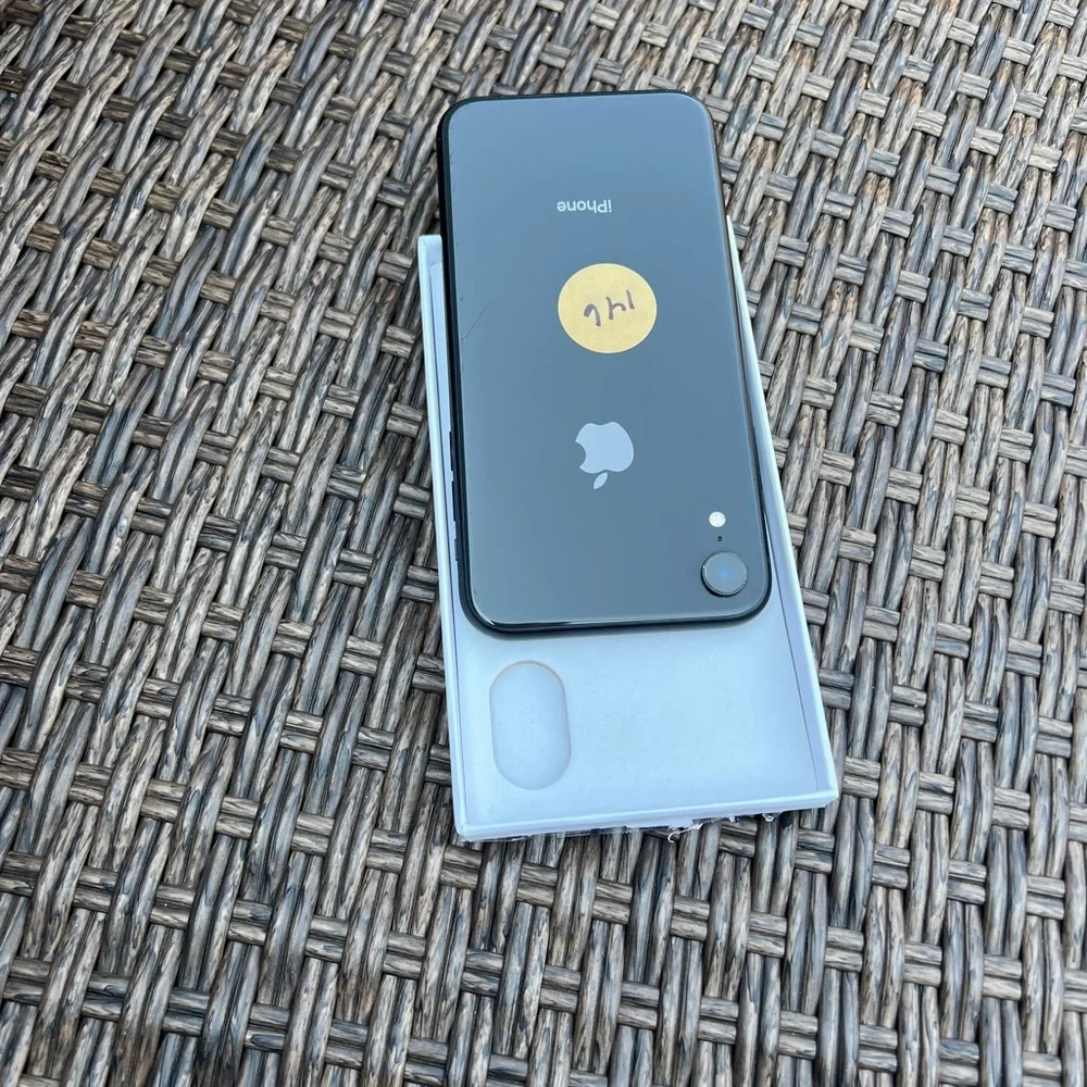 Genuine Apple iPhone XR Black Battery Camera Housing Replacement Small Parts